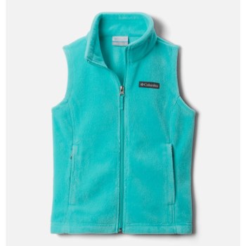 Columbia Gilet Meisjes, Benton Springs Fleece Blauw, 43SWUDCLJ